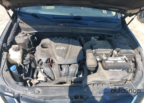 2012 Hyundai Sonata Gls из США, поврежденный, VIN 5NPEB4AC7CH478715